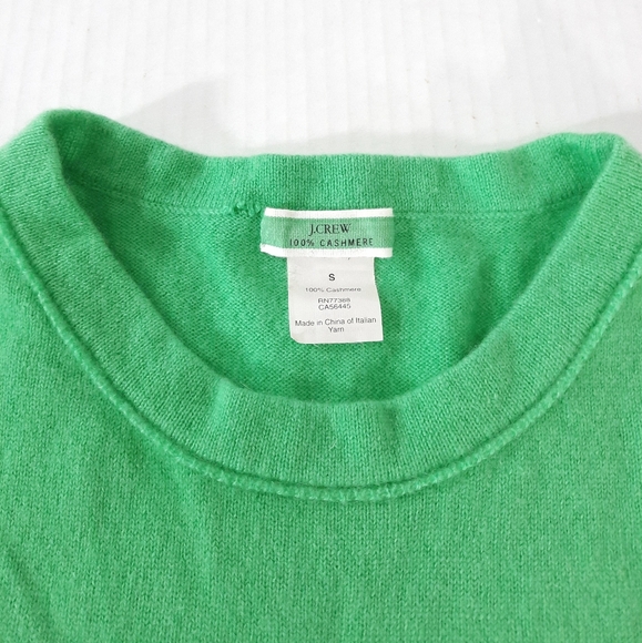 J Crew Cashmere Short Sleeve Sweater - Picture 5 of 5